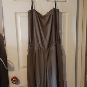 Bisou Bisou strapless jumpsuit